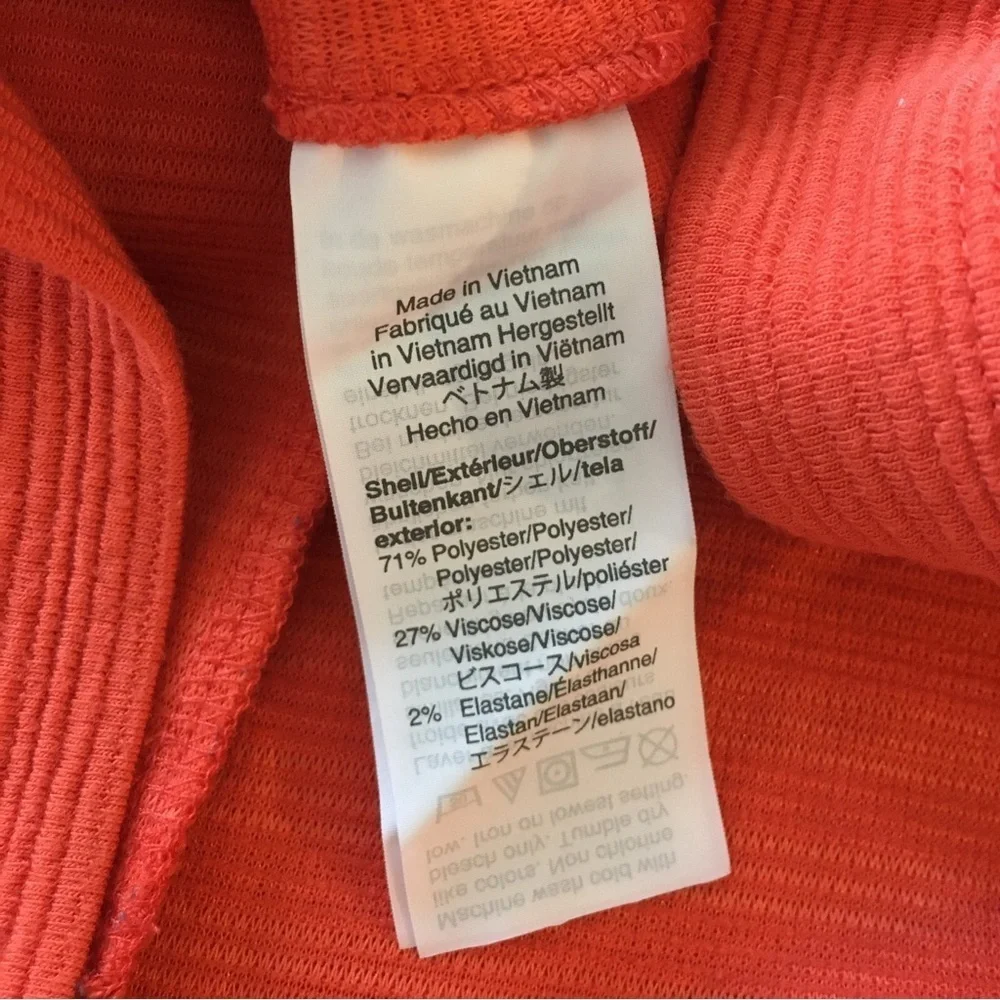 J.Crew Orange Button-Front Tank Top XXS